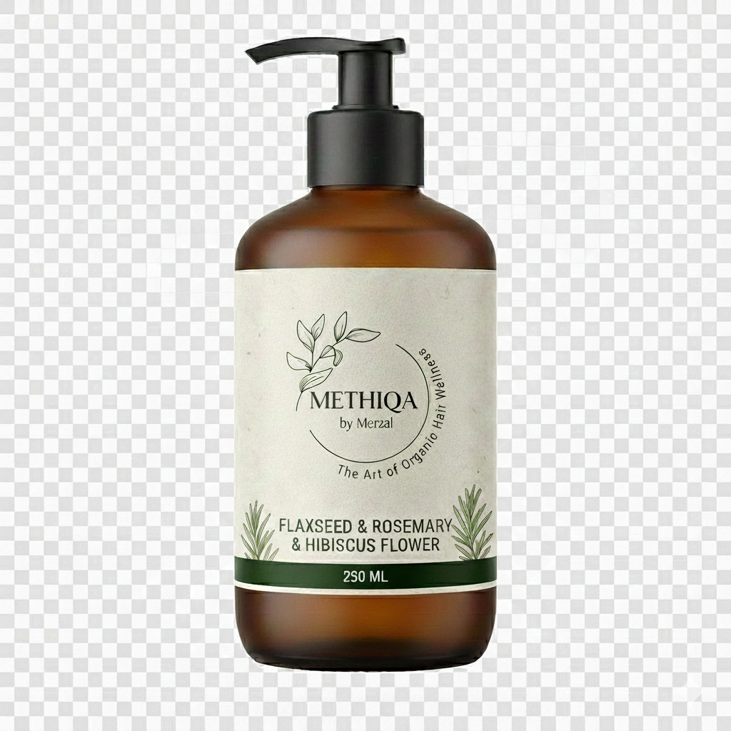 Hibiscus & Rosemary Shampoo By METHIQA By Merzal With the Scent of Rosemary & Lavender.