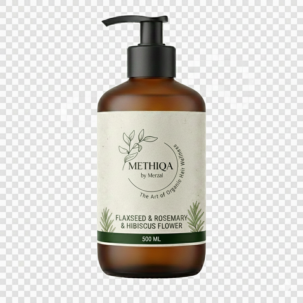 Hibiscus & Rosemary Shampoo By METHIQA By Merzal With the Scent of Rosemary & Lavender.