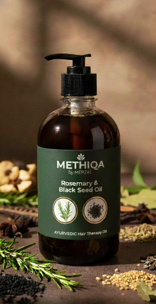 METHIQA: Rosemary & Black Seed Oil-500 ML