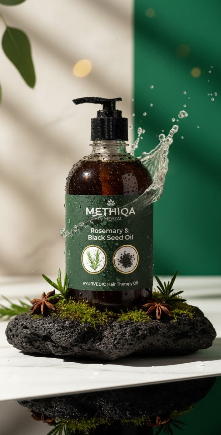 METHIQA: Rosemary & Black Seed Oil-500 ML