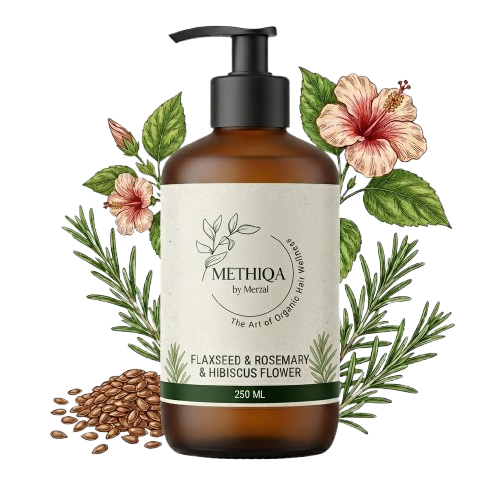 Hibiscus & Rosemary Shampoo By METHIQA By Merzal With the Scent of Rosemary & Lavender.